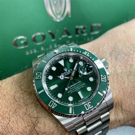 rolex green bezel submariner price|rolex green submariner for sale.